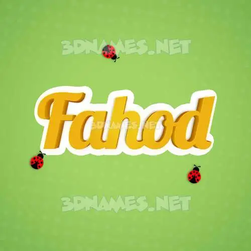 fahod in Ladybugs style - 3D name wallpaper fahod in Ladybugs style - 3D name wallpaper