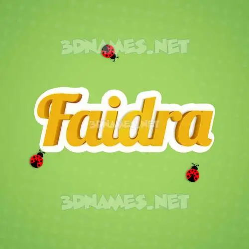 faidra in Ladybugs style - 3D name wallpaper faidra in Ladybugs style - 3D name wallpaper
