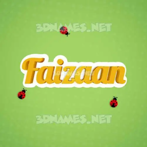 faizaan in Ladybugs style - 3D name wallpaper faizaan in Ladybugs style - 3D name wallpaper