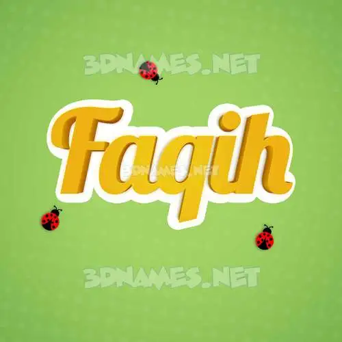 faqih in Ladybugs style - 3D name wallpaper faqih in Ladybugs style - 3D name wallpaper