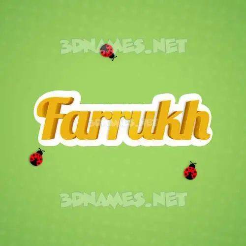 farrukh in Ladybugs style - 3D name wallpaper farrukh in Ladybugs style - 3D name wallpaper