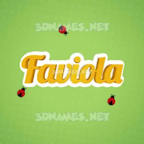 faviola in Ladybugs style - 3D name wallpaper faviola in Ladybugs style - 3D name wallpaper