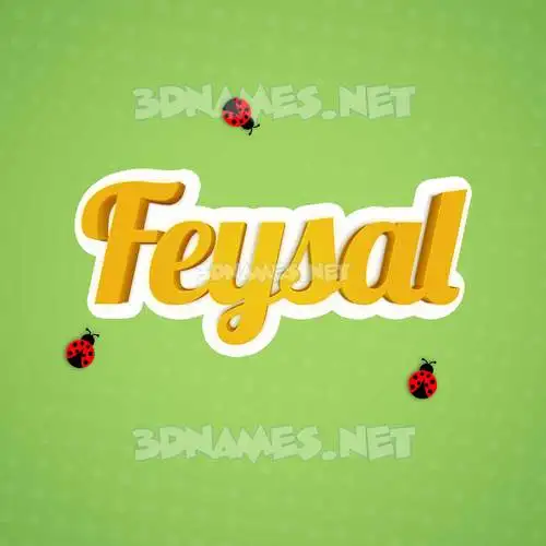 feysal in Ladybugs style - 3D name wallpaper feysal in Ladybugs style - 3D name wallpaper