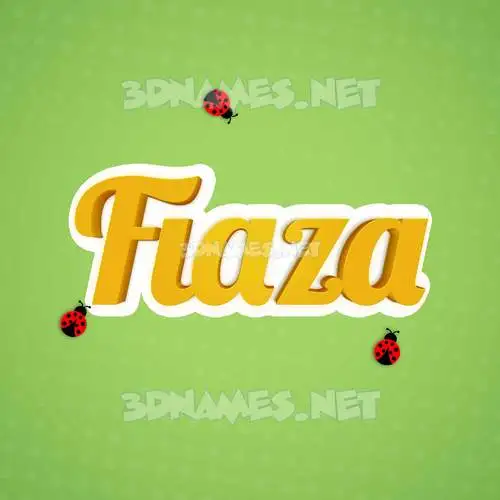 fiaza in Ladybugs style - 3D name wallpaper fiaza in Ladybugs style - 3D name wallpaper