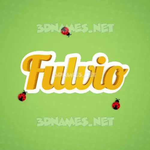 fulvio in Ladybugs style - 3D name wallpaper fulvio in Ladybugs style - 3D name wallpaper