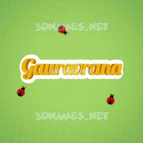 gauravrana in Ladybugs style - 3D name wallpaper gauravrana in Ladybugs style - 3D name wallpaper