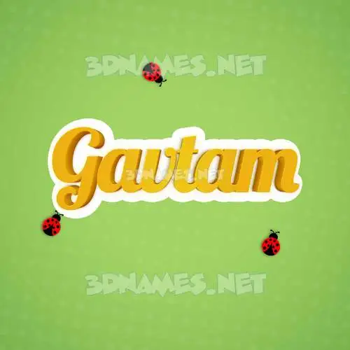 gavtam in Ladybugs style - 3D name wallpaper gavtam in Ladybugs style - 3D name wallpaper
