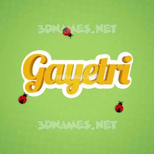 gayetri in Ladybugs style - 3D name wallpaper gayetri in Ladybugs style - 3D name wallpaper