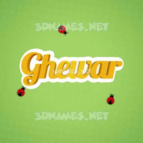 ghewar in Ladybugs style - 3D name wallpaper ghewar in Ladybugs style - 3D name wallpaper