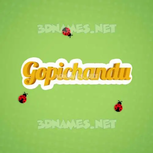 gopichandu in Ladybugs style - 3D name wallpaper gopichandu in Ladybugs style - 3D name wallpaper