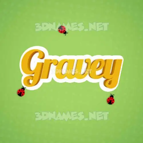 gravey in Ladybugs style - 3D name wallpaper gravey in Ladybugs style - 3D name wallpaper