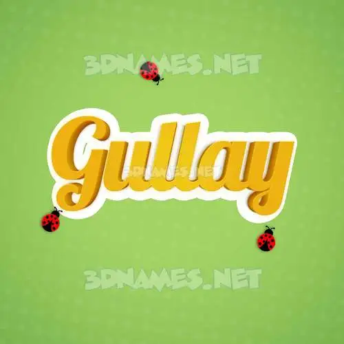 gullay in Ladybugs style - 3D name wallpaper gullay in Ladybugs style - 3D name wallpaper