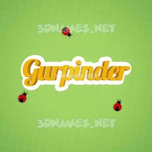 gurpinder in Ladybugs style - 3D name wallpaper gurpinder in Ladybugs style - 3D name wallpaper