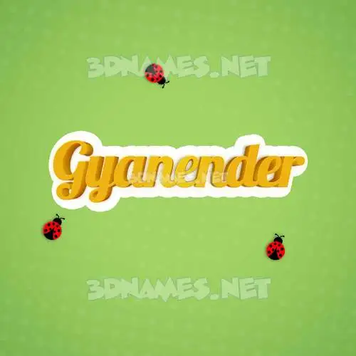 gyanender in Ladybugs style - 3D name wallpaper gyanender in Ladybugs style - 3D name wallpaper