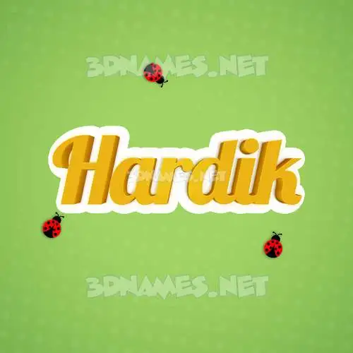 hardik in Ladybugs style - 3D name wallpaper hardik in Ladybugs style - 3D name wallpaper