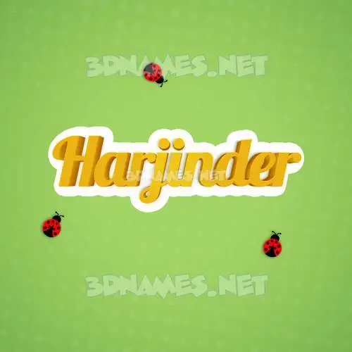 harjinder in Ladybugs style - 3D name wallpaper harjinder in Ladybugs style - 3D name wallpaper