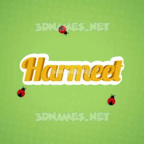 harmeet in Ladybugs style - 3D name wallpaper harmeet in Ladybugs style - 3D name wallpaper
