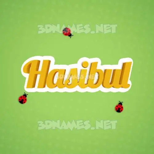 hasibul in Ladybugs style - 3D name wallpaper hasibul in Ladybugs style - 3D name wallpaper