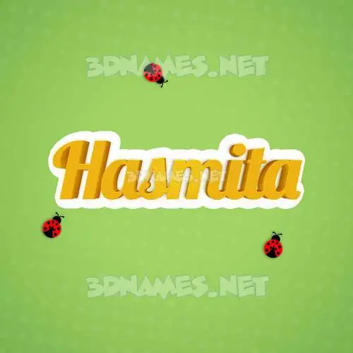 hasmita in Ladybugs style - 3D name wallpaper hasmita in Ladybugs style - 3D name wallpaper
