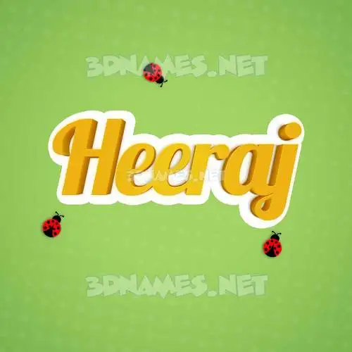 heeraj in Ladybugs style - 3D name wallpaper heeraj in Ladybugs style - 3D name wallpaper