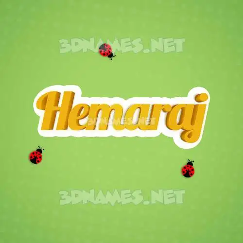 hemaraj in Ladybugs style - 3D name wallpaper hemaraj in Ladybugs style - 3D name wallpaper