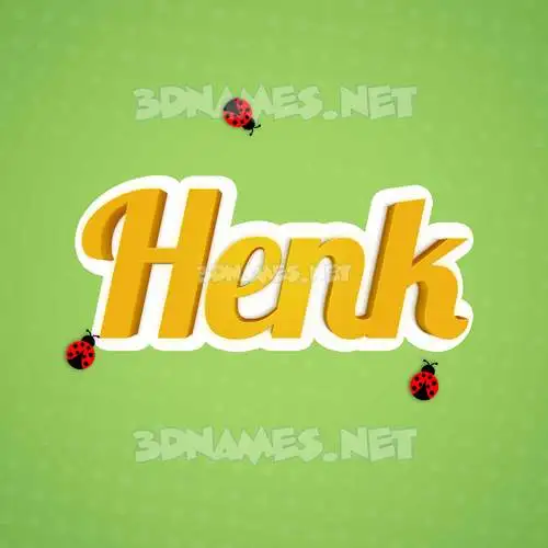 henk in Ladybugs style - 3D name wallpaper henk in Ladybugs style - 3D name wallpaper