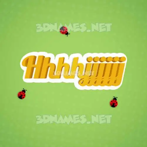 hhhhjjjjjj in Ladybugs style - 3D name wallpaper hhhhjjjjjj in Ladybugs style - 3D name wallpaper