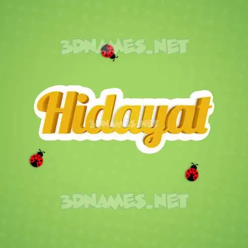 hidayat in Ladybugs style - 3D name wallpaper hidayat in Ladybugs style - 3D name wallpaper