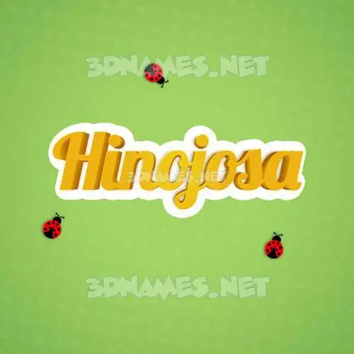 hinojosa in Ladybugs style - 3D name wallpaper hinojosa in Ladybugs style - 3D name wallpaper