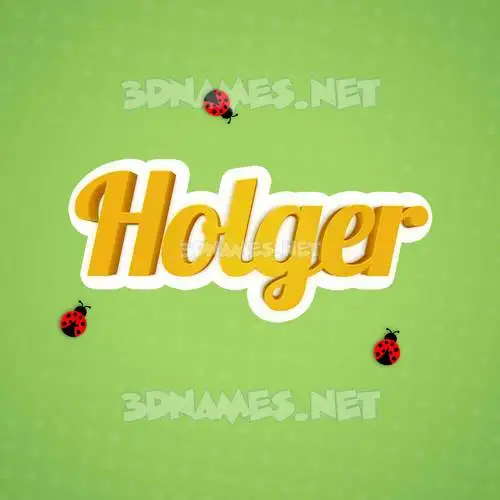 holger in Ladybugs style - 3D name wallpaper holger in Ladybugs style - 3D name wallpaper