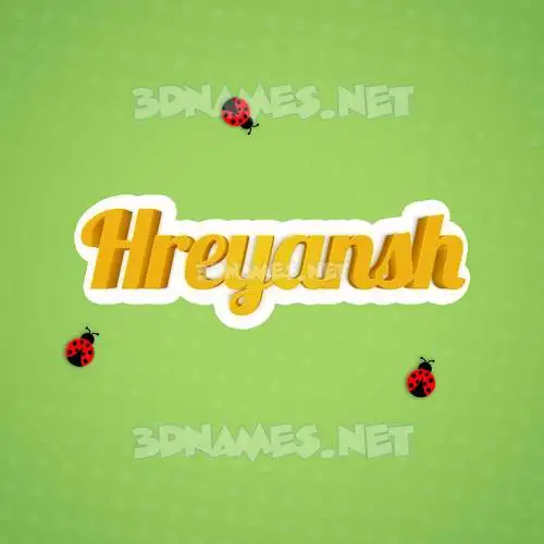 hreyansh in Ladybugs style - 3D name wallpaper hreyansh in Ladybugs style - 3D name wallpaper