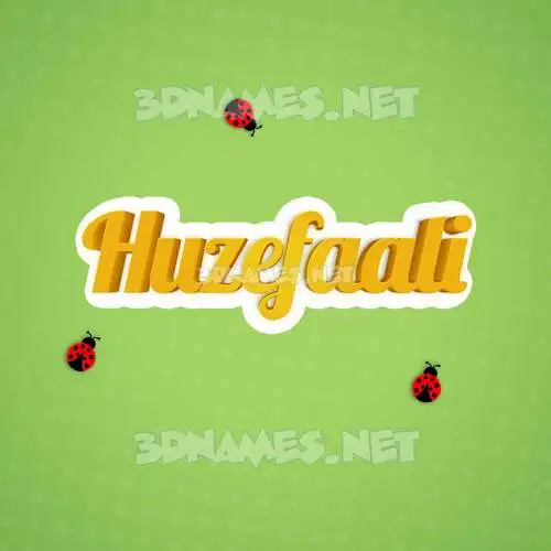 huzefaali in Ladybugs style - 3D name wallpaper huzefaali in Ladybugs style - 3D name wallpaper