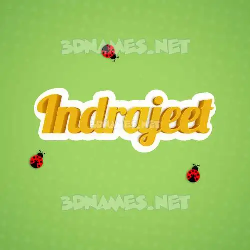 indrajeet in Ladybugs style - 3D name wallpaper indrajeet in Ladybugs style - 3D name wallpaper