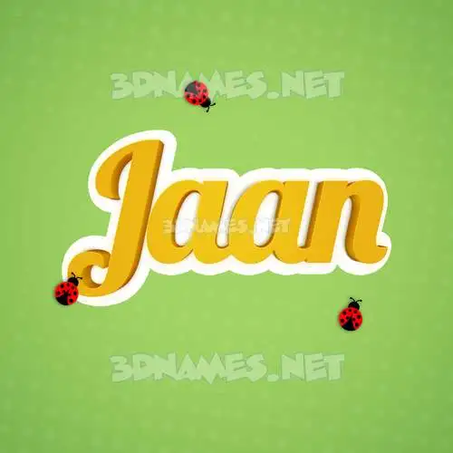 jaan in Ladybugs style - 3D name wallpaper jaan in Ladybugs style - 3D name wallpaper