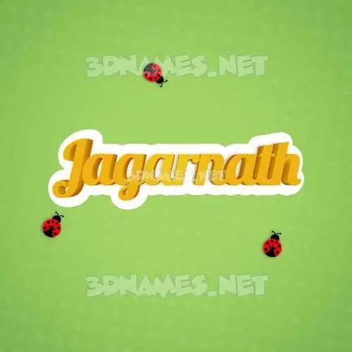 jagarnath in Ladybugs style - 3D name wallpaper jagarnath in Ladybugs style - 3D name wallpaper