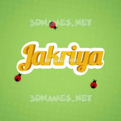 jakriya in Ladybugs style - 3D name wallpaper jakriya in Ladybugs style - 3D name wallpaper