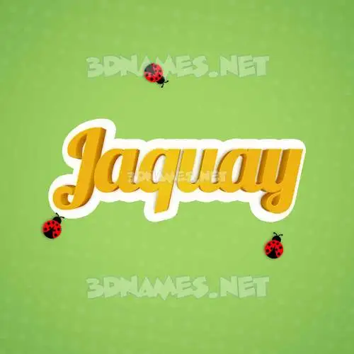 jaquay in Ladybugs style - 3D name wallpaper jaquay in Ladybugs style - 3D name wallpaper