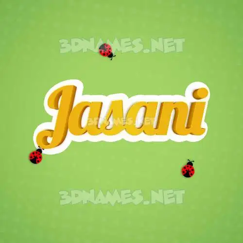 jasani in Ladybugs style - 3D name wallpaper jasani in Ladybugs style - 3D name wallpaper