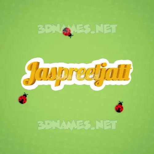 jaspreetjatt in Ladybugs style - 3D name wallpaper jaspreetjatt in Ladybugs style - 3D name wallpaper