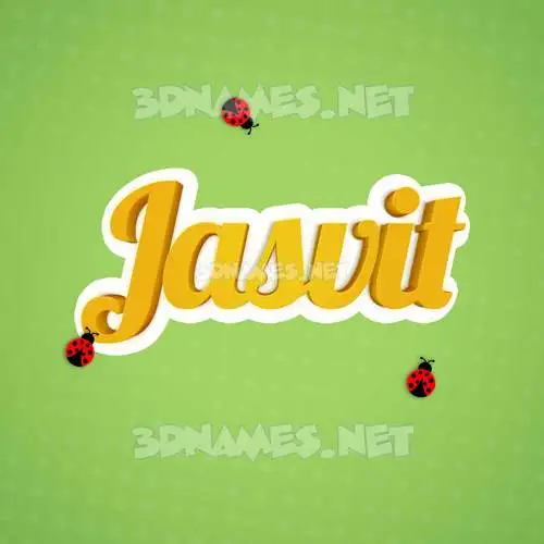 jasvit in Ladybugs style - 3D name wallpaper jasvit in Ladybugs style - 3D name wallpaper