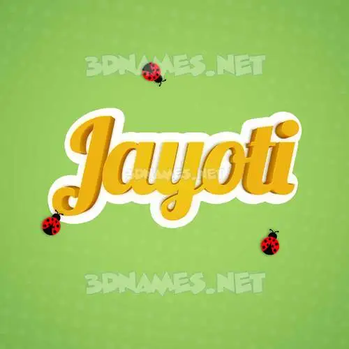 jayoti in Ladybugs style - 3D name wallpaper jayoti in Ladybugs style - 3D name wallpaper