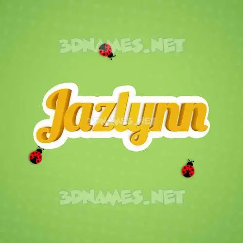 jazlynn in Ladybugs style - 3D name wallpaper jazlynn in Ladybugs style - 3D name wallpaper