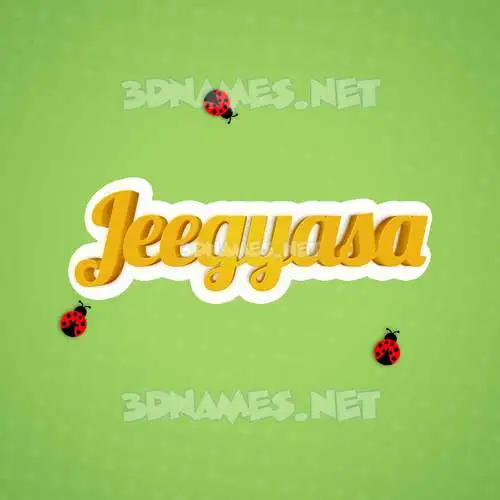 jeegyasa in Ladybugs style - 3D name wallpaper jeegyasa in Ladybugs style - 3D name wallpaper