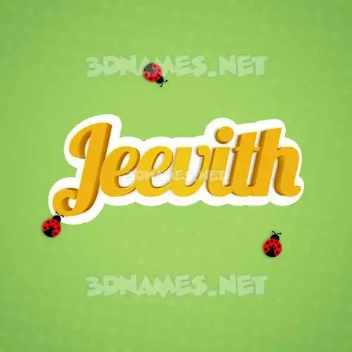 jeevith in Ladybugs style - 3D name wallpaper jeevith in Ladybugs style - 3D name wallpaper