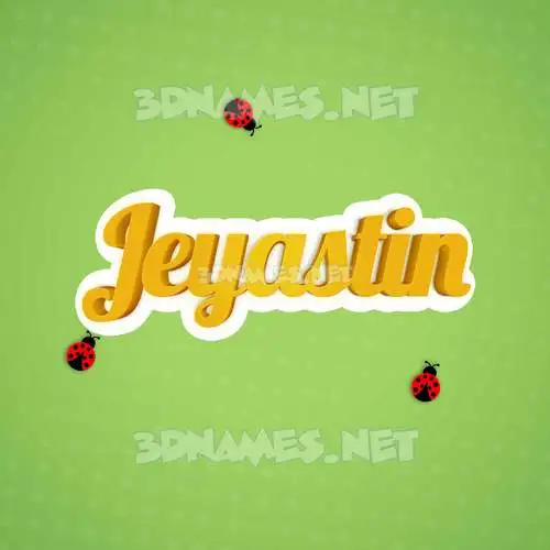 jeyastin in Ladybugs style - 3D name wallpaper jeyastin in Ladybugs style - 3D name wallpaper