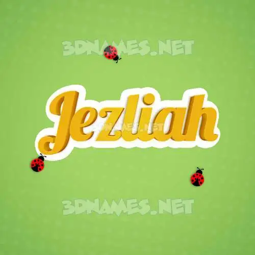 jezliah in Ladybugs style - 3D name wallpaper jezliah in Ladybugs style - 3D name wallpaper