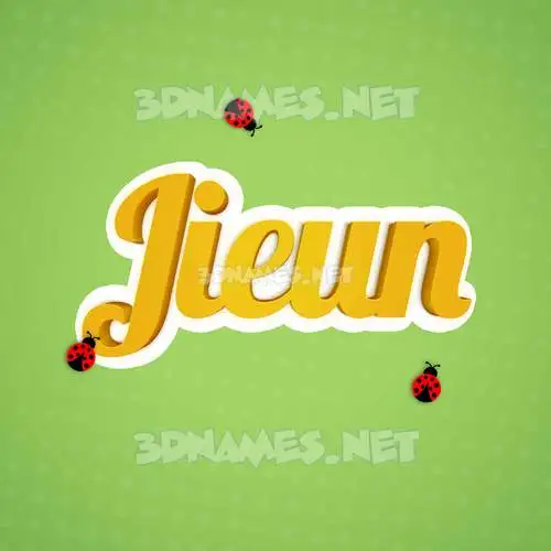 jieun in Ladybugs style - 3D name wallpaper jieun in Ladybugs style - 3D name wallpaper