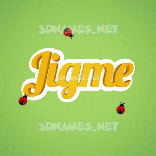 jigme in Ladybugs style - 3D name wallpaper jigme in Ladybugs style - 3D name wallpaper