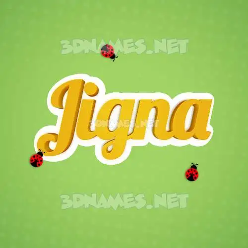 jigna in Ladybugs style - 3D name wallpaper jigna in Ladybugs style - 3D name wallpaper