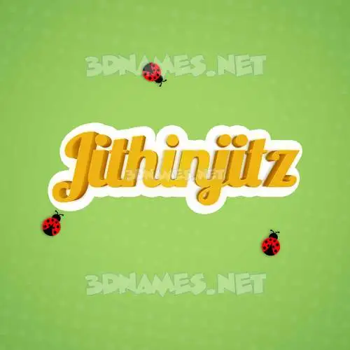 jithinjitz in Ladybugs style - 3D name wallpaper jithinjitz in Ladybugs style - 3D name wallpaper
